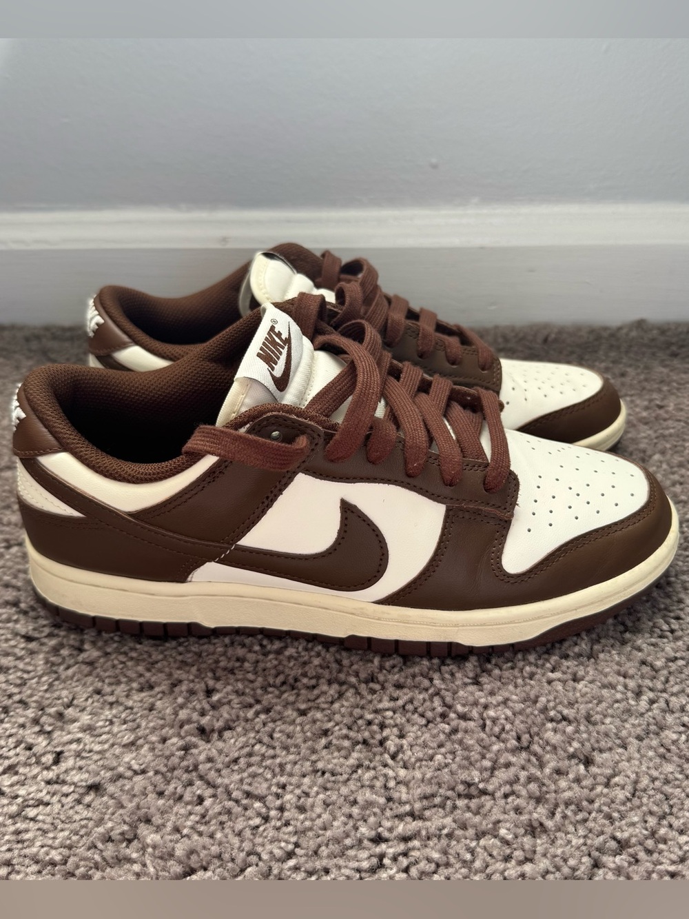 Women’s Nike Dunk Low Cacao Wow DD1503-124 brown/white cream